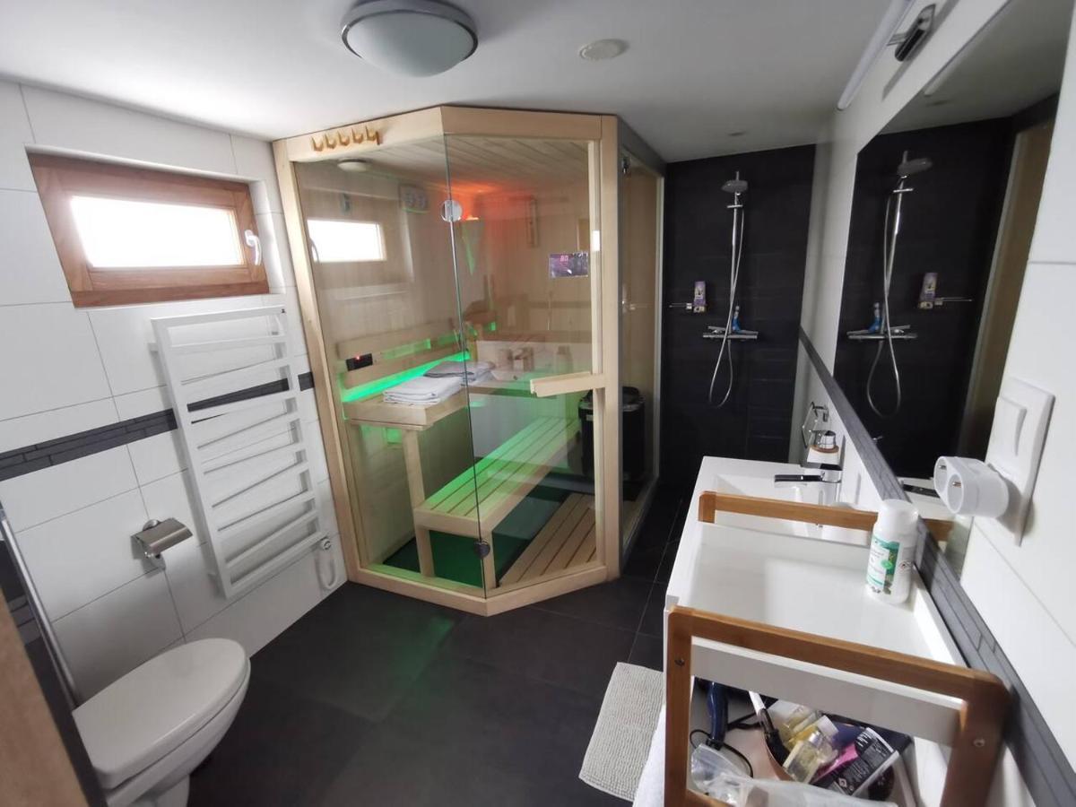 Une Maison à Colombages - Cosy, Lumineuse et Sauna Kesseldorf Exterior foto