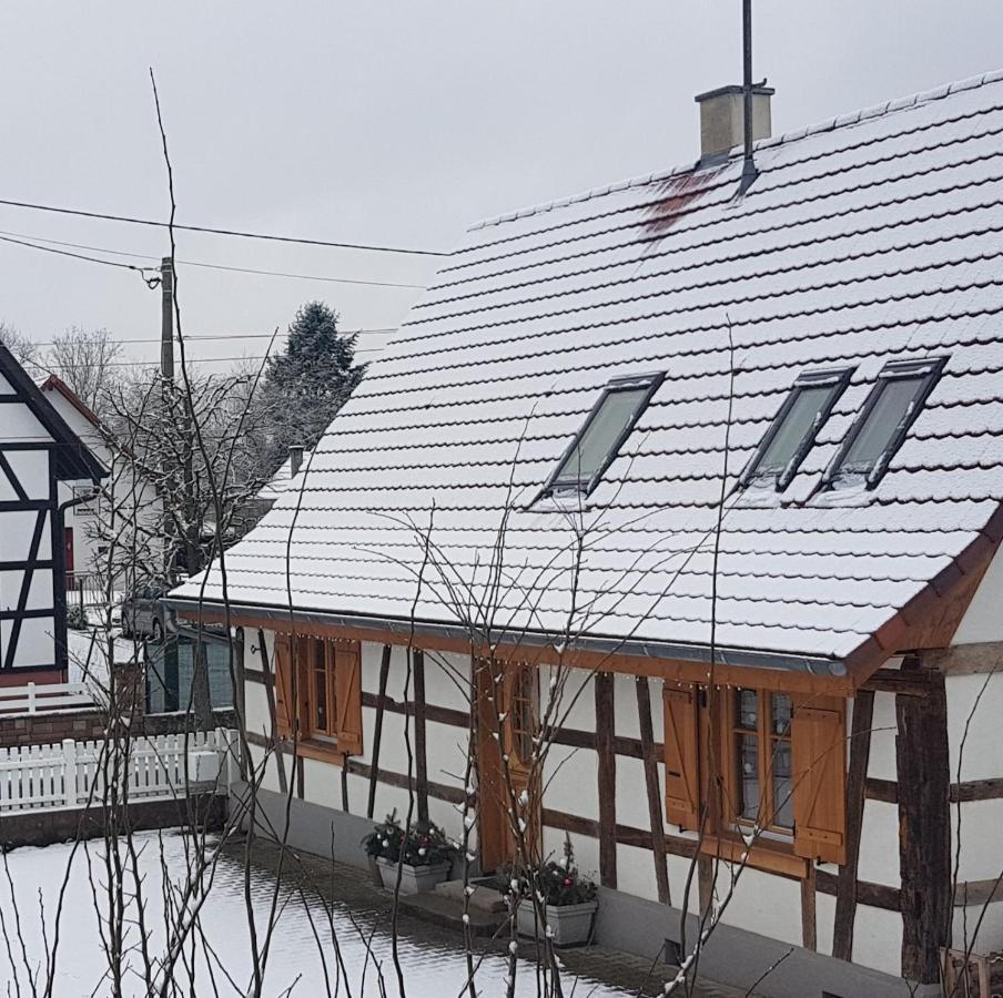 Une Maison à Colombages - Cosy, Lumineuse et Sauna Kesseldorf Exterior foto