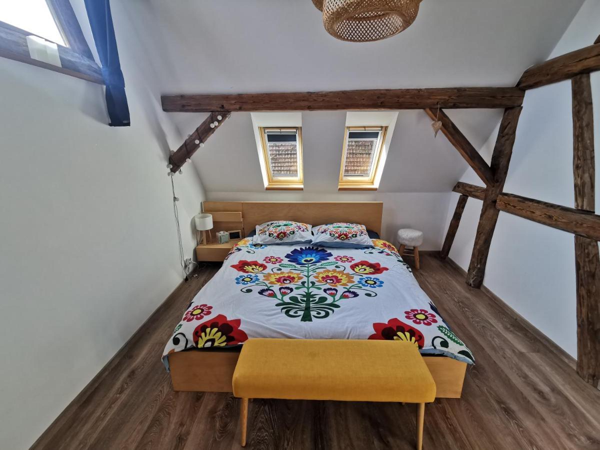 Une Maison à Colombages - Cosy, Lumineuse et Sauna Kesseldorf Exterior foto