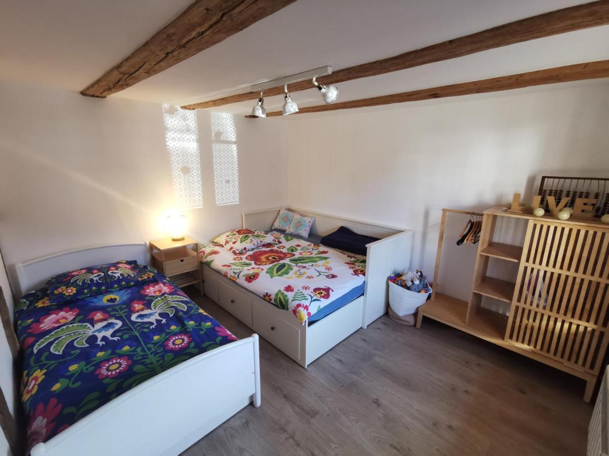 Une Maison à Colombages - Cosy, Lumineuse et Sauna Kesseldorf Exterior foto