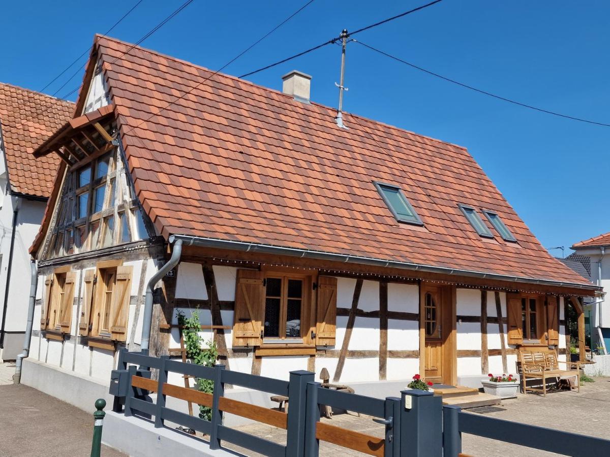 Une Maison à Colombages - Cosy, Lumineuse et Sauna Kesseldorf Exterior foto