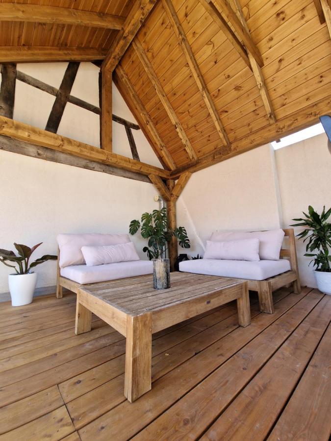 Une Maison à Colombages - Cosy, Lumineuse et Sauna Kesseldorf Exterior foto